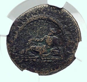 ڶ/ʼݾڽա ƥ    [̵] TRAJAN Builds AQUEDUCT the AQUA TRAIANA 112AD Rome Ancient Roman Coin NGC i81423