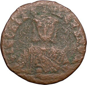 ڶ/ʼݾڽա ƥ    [̵] LEO VI, the Wise BYZANTINE Emperor Genuine Large Ancient Coin 886AD i27557