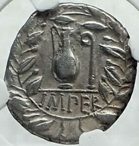 ڶ/ʼݾڽա ƥ    [̵] Roman Republic 81BC IMPERATOR GENERAL of DICTATOR SULLA Silver Coin NGC i78538