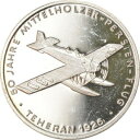 【極美品/品質保証書付】 アンティークコイン コイン 金貨 銀貨 送料無料 6599 Switzerland, Medal, 50 Jahre Aerophilatelie Sav, Aviation, 1975