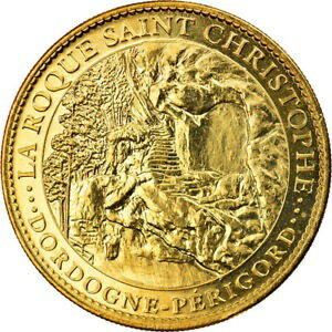  アンティークコイン コイン 金貨 銀貨   France, Token, Peyzac-le- Moustier - La Roque St Christophe, 2008