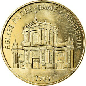  アンティークコイン コイン 金貨 銀貨   France, Token, Bordeaux - Eglise Notre-Dame, 2019, MDP, MS(63)