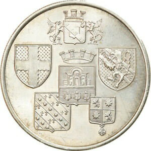  アンティークコイン コイン 金貨 銀貨   France, Token, 20 Euro de l'Alliance Nord-Ouest, 1998, MS(63), Silver