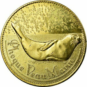  アンティークコイン コイン 金貨 銀貨   France, Token, Tourist Token, Baie de Somme - Phoque, veau marin