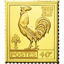 【極美品/品質保証書付】 アンティークコイン コイン 金貨 銀貨 送料無料 557539 France, Medal, Timbre, Bicentenaire, Postes, 40 Centimes, MS(65-70)