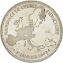  アンティークコイン コイン 金貨 銀貨   France, Naissance de l'euro fiduciaire, 1er Janvier 2002, History