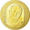  アンティークコイン コイン 金貨 銀貨   Vatican, Medal, Saint Jean-Paul II, MS(64), Copper Gilt