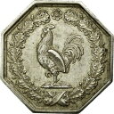 【極美品/品質保証書付】 アンティークコイン コイン 金貨 銀貨 [送料無料] [#559008] France, Token, Notaires de l'Arrondissement d'Amiens, 1831, AU(50-53)