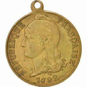  アンティークコイン 硬貨  France, French Third Republic centenary, History, Medal, 1892  #oof-wr-3210-2396