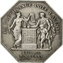  アンティークコイン 銀貨  France, Insurance, Politics, Society, War, Token, AU(55-58), Silver  #sof-wr-3210-2822