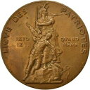  アンティークコイン コイン 金貨 銀貨   France, Medal, Ligue des Patriotes, Dubois.H, MS(60-62), Bronze