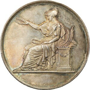  アンティークコイン コイン 金貨 銀貨   France, Medal, Comice Agricole d'Amiens, AU(55-58), Silver