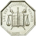  アンティークコイン コイン 金貨 銀貨   France, Token, Notaires de l'Arrondissement de Lyon, Charrasse