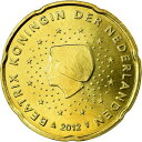 【極美品/品質保証書付】 アンティークコイン コイン 金貨 銀貨 [送料無料] [#702004] Netherlands, 20 Euro Cent, 2012, MS(63), Brass, KM:269