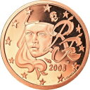 [#883815] France, 2 Euro Cent, 2005, Paris, Proof, MS(65-70), Copper Plated※関税は当ショップ負担（お客様負担無し）※全国送料無料・海外輸送無料※商品の状態は画像をご...