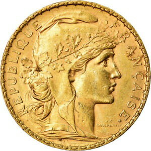  アンティークコイン コイン 金貨 銀貨   Coin, France, Marianne, 20 Francs, 1905, Paris, AU(55-58), Gold