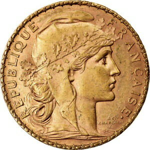  アンティークコイン コイン 金貨 銀貨   Coin, France, Marianne, 20 Francs, 1904, Paris, AU(55-58), Gold