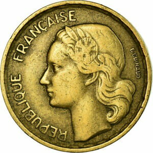 yɔi/iۏ؏tz AeB[NRC RC   [] [#739296] Coin, France, Guiraud, 10 Francs, 1954, Beaumont - Le Roger, VF(30-35)