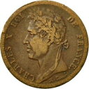  アンティークコイン コイン 金貨 銀貨   Coin, FRENCH COLONIES, Charles X, 10 Centimes, 1828, Paris, EF(40-45)