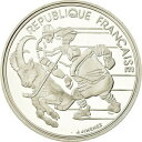 yɔi/iۏ؏tz AeB[NRC RC   [] [#781166] Coin, France, Hockey players, 100 Francs, 1991, BE, MS(65-70), Silver