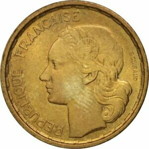 【極美品/品質保証書付】 アンティークコイン コイン 金貨 銀貨 [送料無料] [#77816] France,Guiraud,10 Francs, 1950, Beaumont-Le Roger,MS(60-62),KM