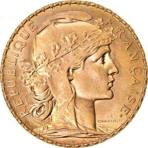  アンティークコイン コイン 金貨 銀貨   Coin, France, Marianne, 20 Francs, 1912, Paris, MS(60-62), Gold