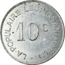 yɔi/iۏ؏tz AeB[NRC RC   [] [#893392] Coin, France, La Populaire, Lespignan, 10 Centimes, AU(50-53), Nickel