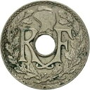 yɔi/iۏ؏tz AeB[NRC RC   [] [#419776] France, Lindauer, 5 Centimes, 1935, Paris, AU(50-53), Copper-nickel