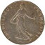 ڶ/ʼݾڽա ƥ    [̵] [#11276] FRANCE, Semeuse, 50 Centimes, 1899, Paris, KM #854, AU(50-53), Silver