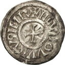 アンティークコイン コイン 金貨 銀貨   France, Louis le Pieux, Denarius, Toulouse, AU(50-53), Silver