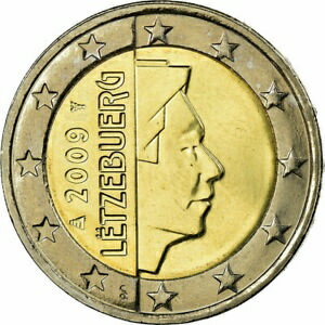 yɔi/iۏ؏tz AeB[NRC RC   [] [#699768] Luxembourg, 2 Euro, 2009, MS(63), Bi-Metallic, KM:93