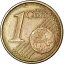 ڶ/ʼݾڽա ƥ    [̵] [#518944] European Union, 1 Centime, Double revers, AU(50-53), Coppered Steel