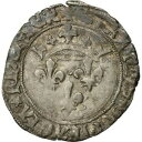  アンティークコイン コイン 金貨 銀貨   Coin, France, Louis XI, Gros de Roi, Perpignan, VF(30-35), Silver