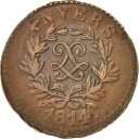  アンティークコイン コイン 金貨 銀貨   FRENCH STATES, ANTWERP, 5 Centimes, 1814, VF(30-35), Bronze