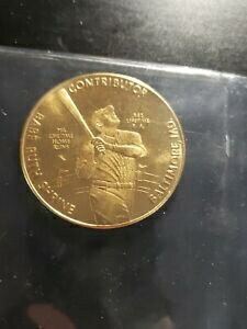 【極美品/品質保証書付】 アンティークコイン コイン 金貨 銀貨 [送料無料] Babe Ruth Shrine CONTRIBUTOR Medallion Commemorative Coin Original
