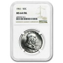 yɔi/iۏ؏tz AeB[NRC RC   [] 1961 Franklin Half Dollar MS-64 NGC (FBL) - SKU#159266