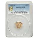 アンティークコイン コイン 金貨 銀貨  1859-S $1 Indian Head Gold AU-50 PCGS - SKU#206637