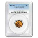  アンティークコイン コイン 金貨 銀貨  1952-D Lincoln Cent MS-66 PCGS (Red) - SKU#206147