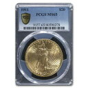 【極美品/品質保証書付】 アンティークコイン 金貨 1911 $20 Saint-Gaudens Gold Double Eagle MS-65 PCGS - SKU#188631 [送料無料] #got-wr-3296-1894