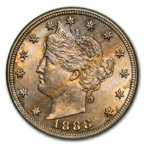 ڶ/ʼݾڽա ƥ    [̵] 1888 Liberty Head V Nickel Unc Details - SKU#216328