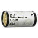  アンティークコイン コイン 金貨 銀貨  2020-P Native Amer $1 - Peratrovic Anti-Discrimination ($25 Roll) - SKU#206545