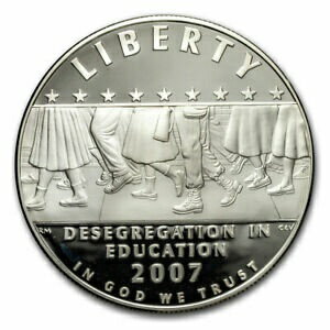  アンティークコイン コイン 金貨 銀貨  2007-P School Desegregation $1 Silver Commem Proof (Capsule Only) - SKU#216189