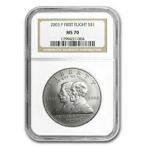 ڶ/ʼݾڽա ƥ  2003-P First Flight Centennial $1 Silver Commem MS-70 NGC - SKU #59339 [̵] #sot-wr-3296-4224