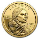 【極美品/品質保証書付】 アンティークコイン コイン 金貨 銀貨 [送料無料] 2007-S Sacagawea Dollar Gem Proof - SKU#27231