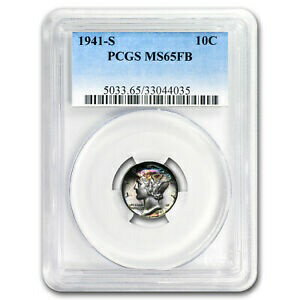 ڶ/ʼݾڽա ƥ Ų 1941-S Mercury Dime MS-65 PCGS (FSB) - SKU#97166 [̵] #oot-wr-3296-675