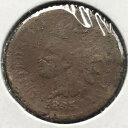 【極美品/品質保証書付】 アンティークコイン 硬貨 1865 Indian Head Cent 1c Circulated Damaged #16373 [送料...