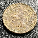 【極美品/品質保証書付】 アンティークコイン 硬貨 1907 Indian Head Cent 1c High Grade XF Det. #21668 [送料...
