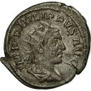  アンティークコイン コイン 金貨 銀貨   Coin, Philip I, Antoninianus, Rome, EF(40-45), Billon, RIC:57