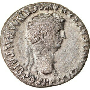  アンティークコイン 銀貨  Coin, Claudius and Nero, Denarius, Rome, Rare, AU(50-53), Silver  #scf-wr-3300-336