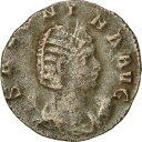  アンティークコイン コイン 金貨 銀貨   Coin, Salonina, Antoninianus, 257-258, Rome, VF(30-35), Billon, RIC:29